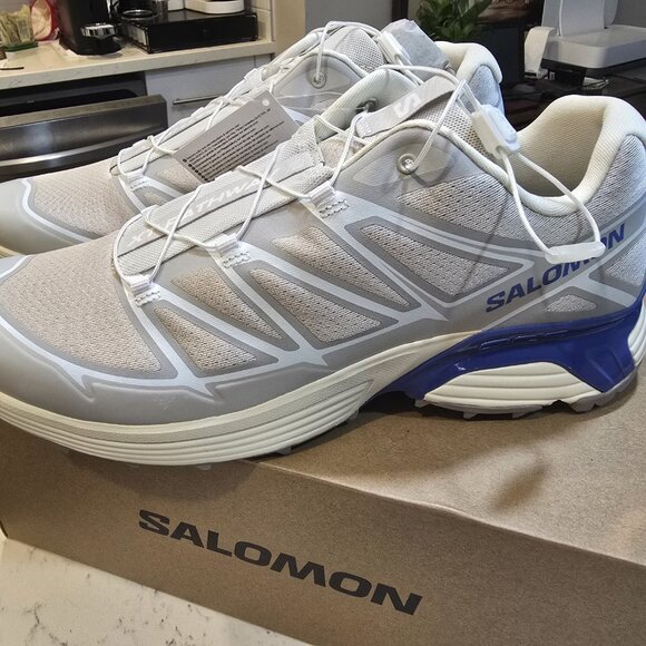 Salomon XT-Pathway 2 Lunar Rock Vanilla Ice Mens Size 12 L47808100 NEW SNEAKER - Picture 4 of 14